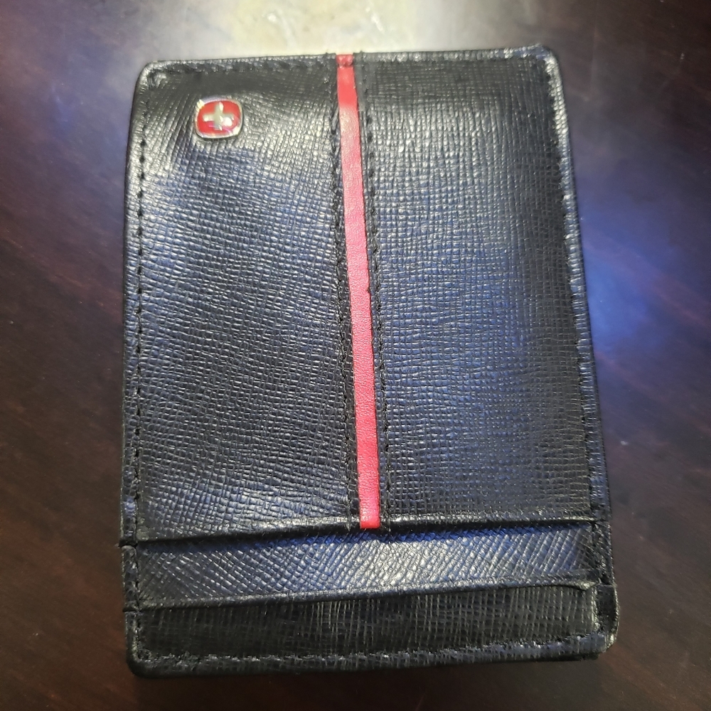 Alpine Swiss RFID flip wallet
